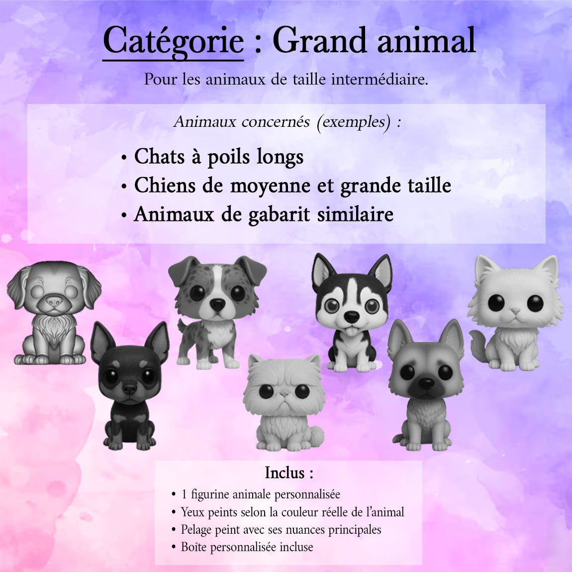 Figurine Personnalisée de Votre Animal 🐾