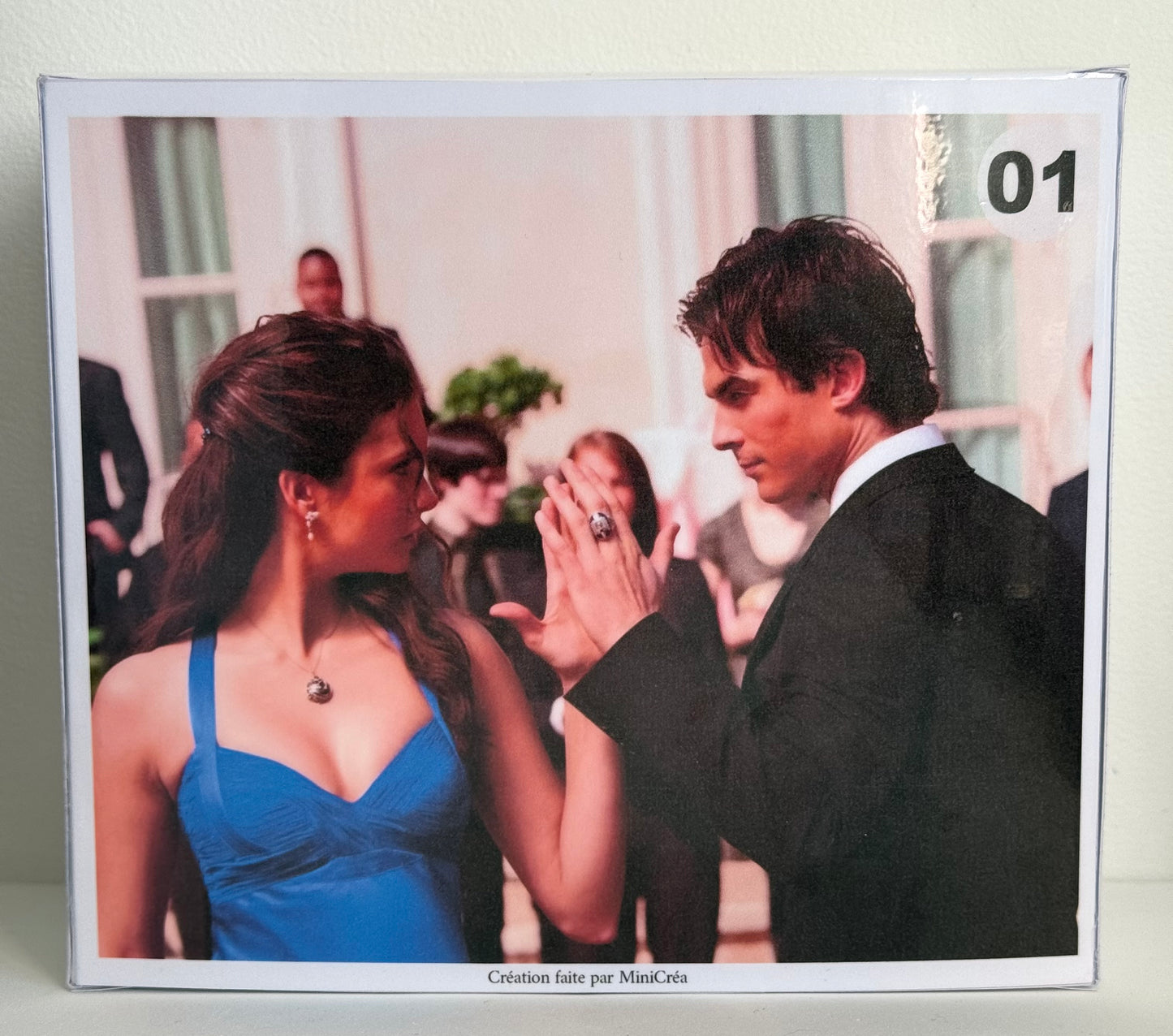 Damon & Elena - Pack Figurines - Création Unique