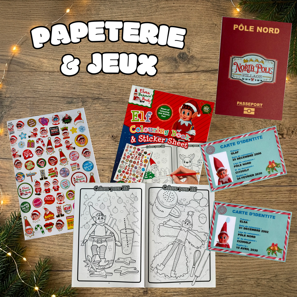 🎨 Papeterie & Jeux