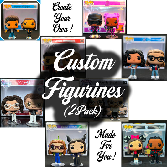 ✨ Pack Duo Classique – Figurines Personnalisées