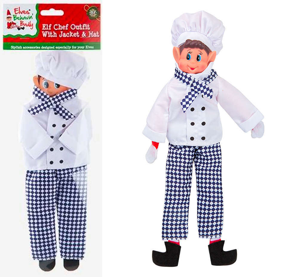 Costume cuisinier - lutin farceur