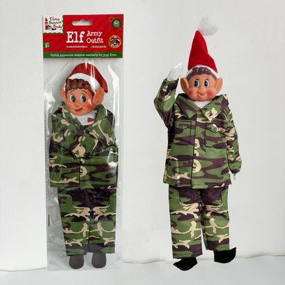 Costume militaire - lutin farceur