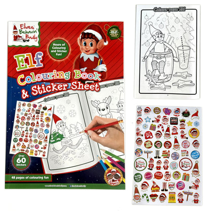 Livre de coloriage des lutins farceurs (avec stickers)