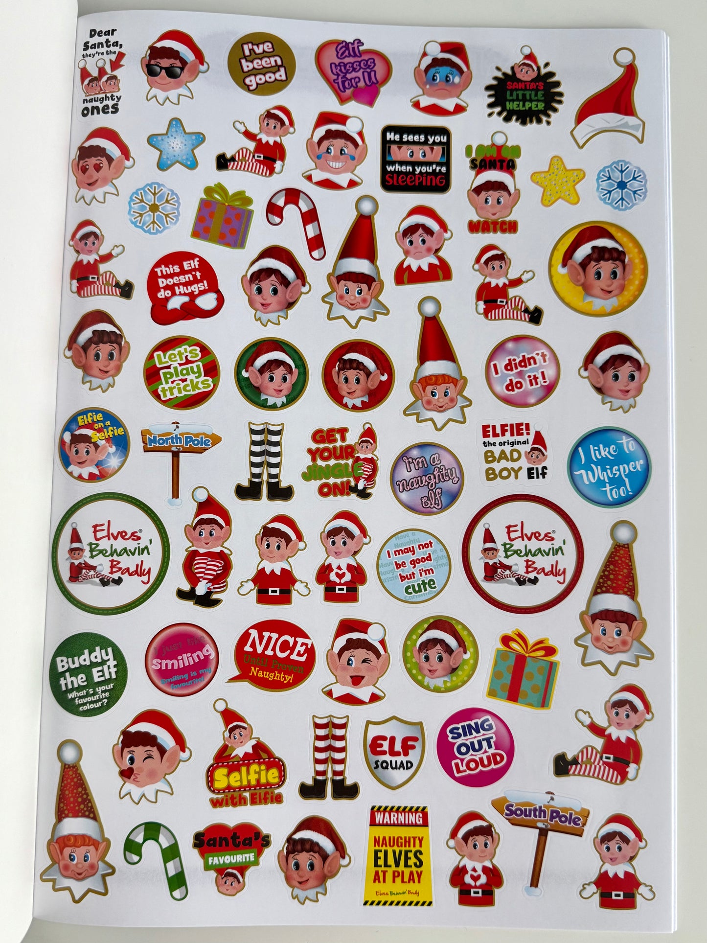 Livre de coloriage des lutins farceurs (avec stickers)