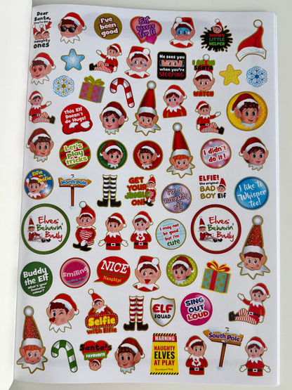 Livre de coloriage des lutins farceurs (avec stickers)