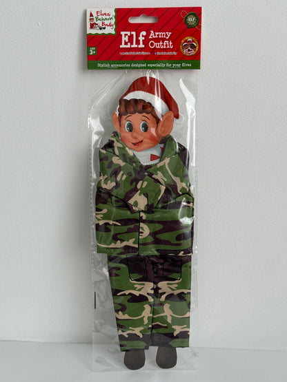 Costume militaire - lutin farceur