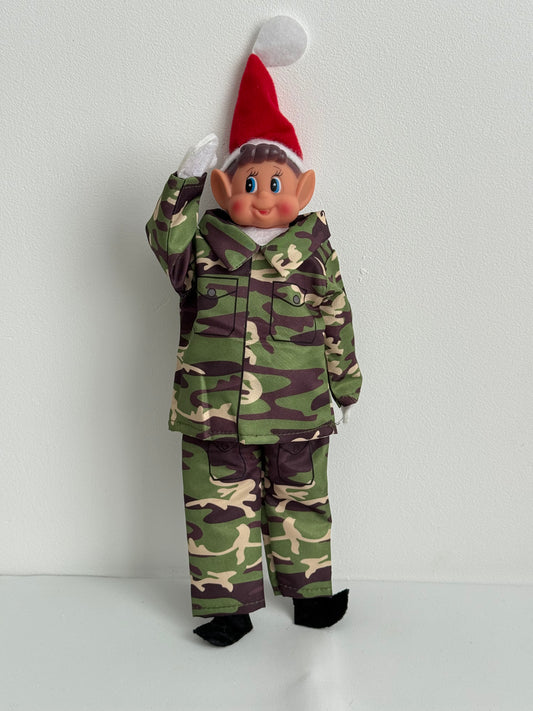 Costume militaire - lutin farceur