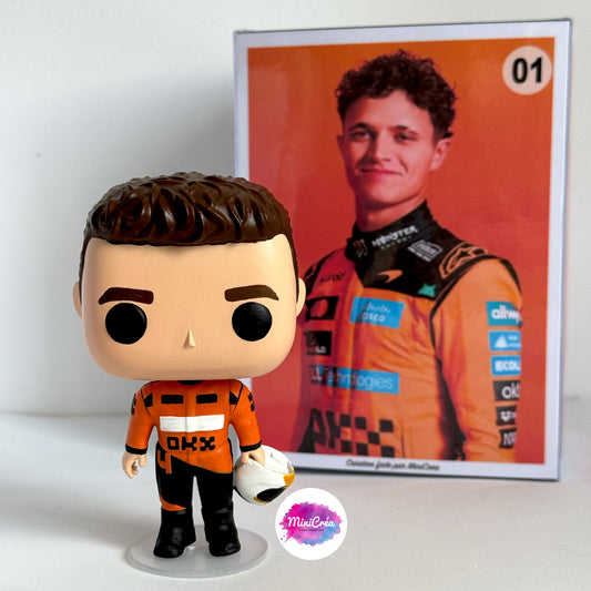 Figurine Lando Norris F1 - World Champion 2025