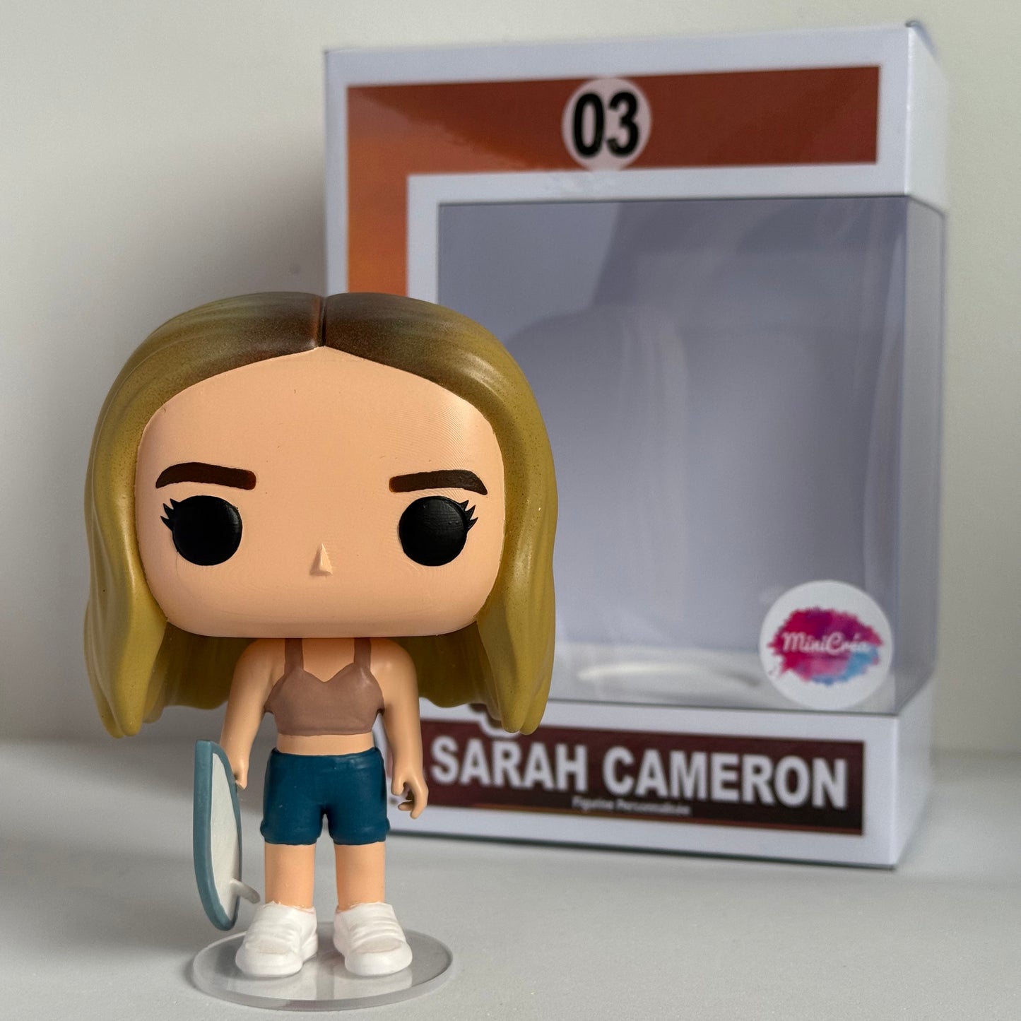 Figurine Sarah Cameron - Création Unique
