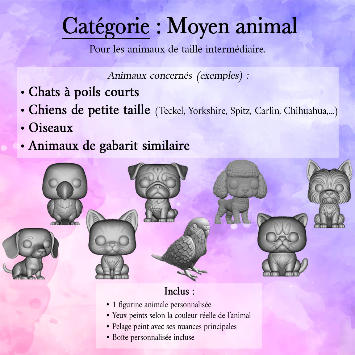 Figurine Personnalisée de Votre Animal 🐾