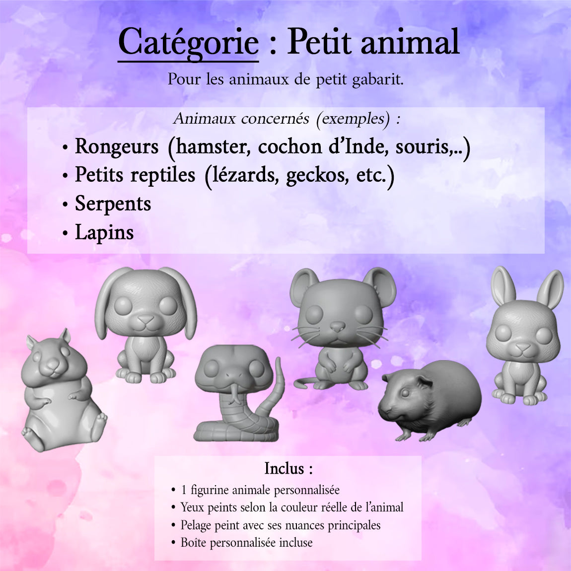 Figurine Personnalisée de Votre Animal 🐾