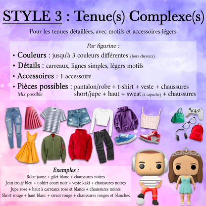 ✨ Pack Duo Classique – Figurines Personnalisées